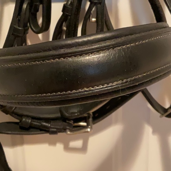 Passier black “convertible” snaffle/double bridle - Picture 3 of 9